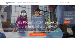 Desktop Screenshot of easyproject.cz